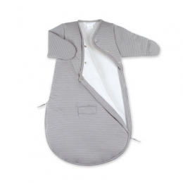 MAGIC BAG Gigoteuse 0-3 mois rayure gris ecru pady twin jersey tog 2 Bemini