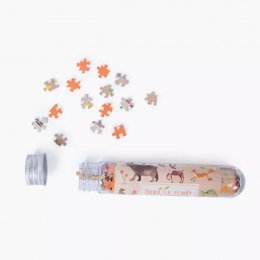 Mini puzzle Dans la forêt 150 pièces Les grands explorateurs Moulin roty