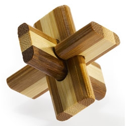 Casse tête en bois Doublecross Puzzle Eureka