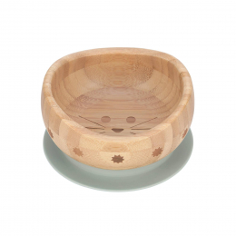 Bol en bois Little Chums Chat Lassig