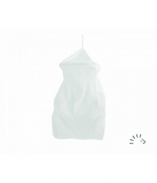 Sac à couches rond blanc Popolini