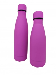 Gourde isotherme 500 ml Fuchsia Foncé Miss turtle