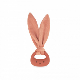 Anneau de dentition en silicone lapin Terracotta Kaloo
