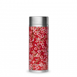 Théière isotherme 300 ml - Flower rouge - Qwetch