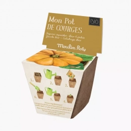 Pot de graines Courge Bio Le jardin du moulin Moulin roty