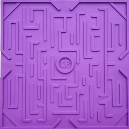 Parcours à billes Game Plak' violette Jaune