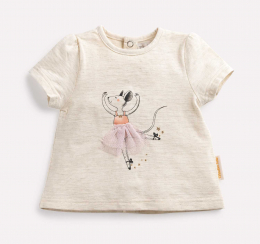 T-shirt danseuse Tanya - Il était une fois - Moulin roty 