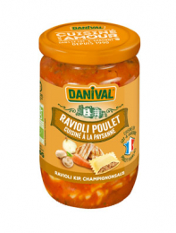 Danival Ravioli au poulet bio 670g