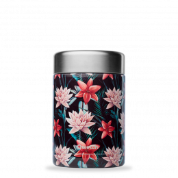 Boîte repas et soupe en inox 600 ml Tropical Qwetch