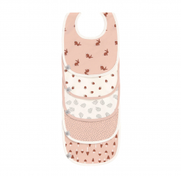 Bavoir en éponge Little forest Lapin imperméable Lassig