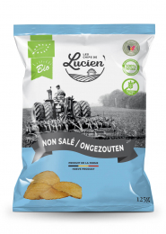 Chips Non salé bio 125gr Lucien