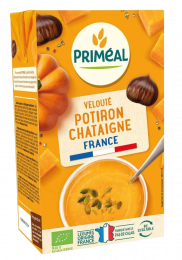Velouté potiron & châtaigne bio 1 L PRIMEAL