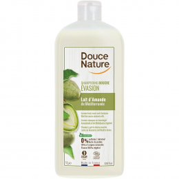 Shampooing douche évasion Lait d'amande 1L - Douce nature