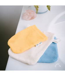 Gant de toilette Jaune - Popolini