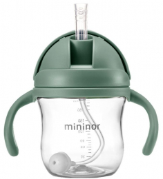 Gobelet à paille Green 220 ml Mininor