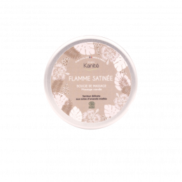 Bougie de massage bio – flamme satinée kanité