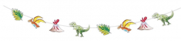 C&L Guirlande - 3,6 m - dinosaures