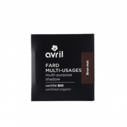 Fard à paupières et sourcils Brun mat certifié bio Avril
