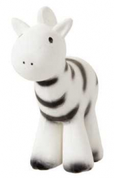 Zebre Mon Premier Animal du zoo en caoutchouc naturel Tikiri