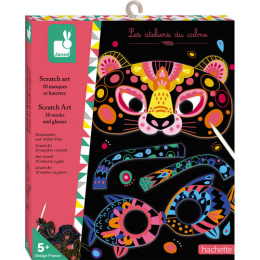 Kit créatif Masques et lunettes animaux Janod