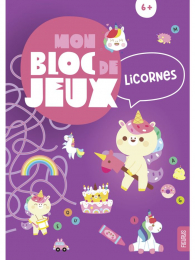 Mon bloc de jeux Licornes Fleurus