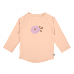 T-shirt anti-UV manches longues Poisson  pêche rose Lassig