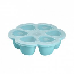 Multiportions silicone 6x90 ml bleu Beaba