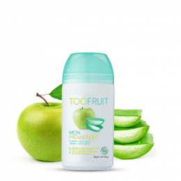 Mon premier déodorant BIO Pomme Aloe vera Toofruit