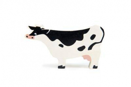 Vache figurine bois Tender Leaf Toys