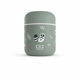 Bento isotherme MB Capsule vert Raccoon Monbento