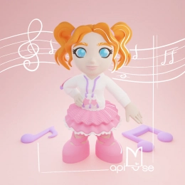 La Muse Danseuse Figurine musicale ApiMuse