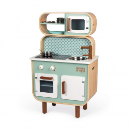 Cuisine double face cooker reverso en bois Janod