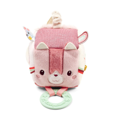 Cube d’activités bébé Jeanne le chat dès 3 mois – Lilliputiens