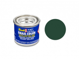 Peinture Vert foncé (RAF) mat 14 ml Revell