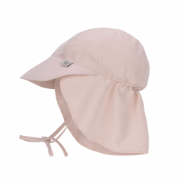 Casquette protège nuque rose poudré Lassig