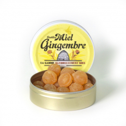 Pastilles Apipharma Miel Gingembre 50g Bonbon France