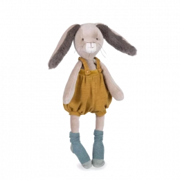 Peluche lapin ocre Trois petits lapins Moulin roty