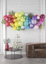 C&L Kit 50 ballons - arc-en-ciel