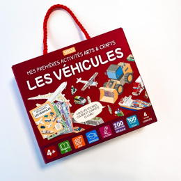 Mes premières activités créatives Arts & Crafts Les véhicules Sassi