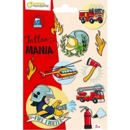 Tattoo's mania - tatouages pompiers My mandarine