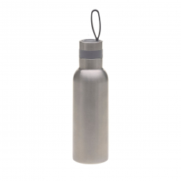 Gourde à double paroi en acier inoxydable 500 ml - BOLD Inox Argent Lassig