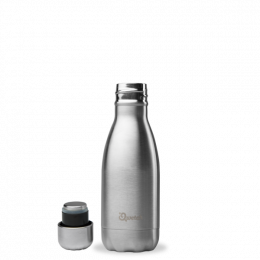 Bouteille Isotherme - 260ml - Inox - Qwetch