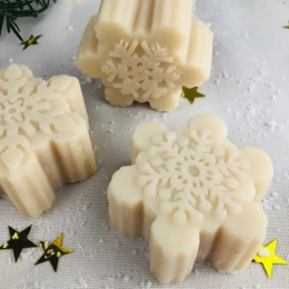 Savon flocon de neige noël Hello my Bio