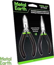 Metal Earth - Tool kit Precision (2 pieces) Puzzle 3D métallique
