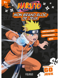 Mon Grand bloc de jeux Naruto Fleurus