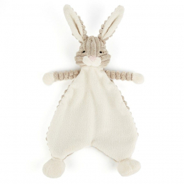 Doudou peluche Roy bébé lapin plat 23cm Jellycat