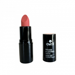 Rouge à lèvres pêche de vigne certifié bio Avril