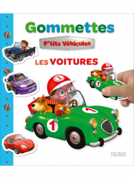 Gommettes P'tits véhicules Les voitures Fleurus