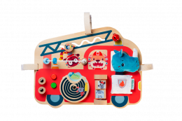 Camion de pompier Panneau d'activités Lilliputiens