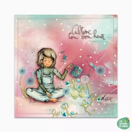 Carte Cultive ton bonheur Mon amie Luce